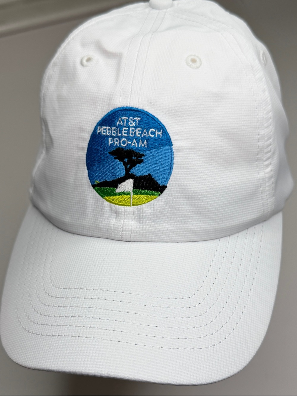 AT&T Pebble Beach Pro-Am White Golf Cap
